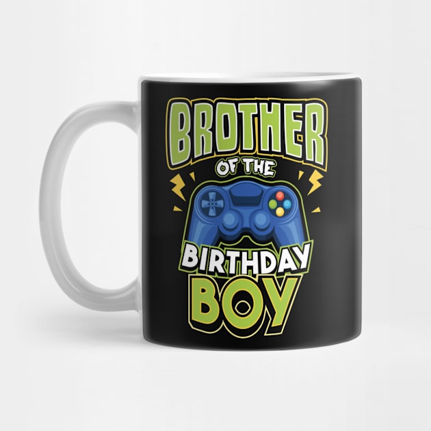 Brother of the Birthday Boy Matching Video Gamer by aneisha